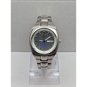Fossil PR5234 Covenant Transport Steel Quartz Day Date Watch New Battery